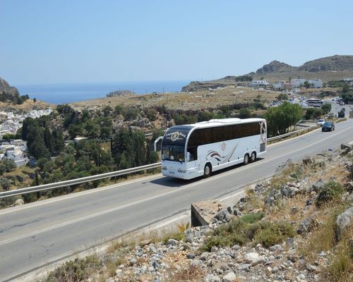 Lindos - 7 Springs by Bus Tour | Excursions | Captains Tours Rhodes Greece