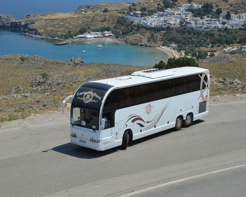 Lindos - 7 Springs by Bus Tour | Excursions | Captains Tours Rhodes Greece