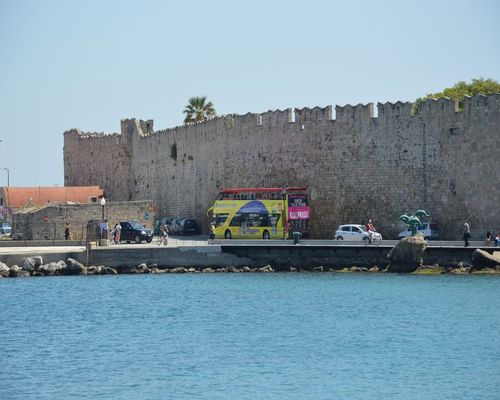 Rhodes City Tour with Open Bus | Captains Tours Travel Agency Rhodes, Greece