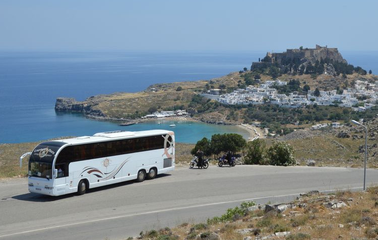 Express Bus Trip to Lindos