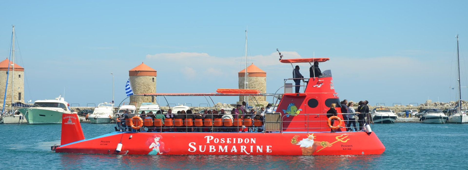 Poseidon Submarine Rhodes | Captains Tours